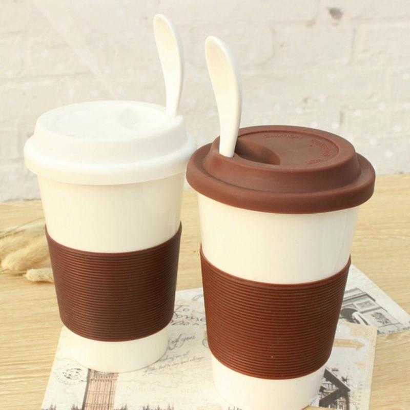 Silicone Cup Lids 9cm Anti Dust Spill Proof Food Grade Silicone Cup Lid Coffee Mug Milk Tea Cups Cover Seal Lids DHJ39