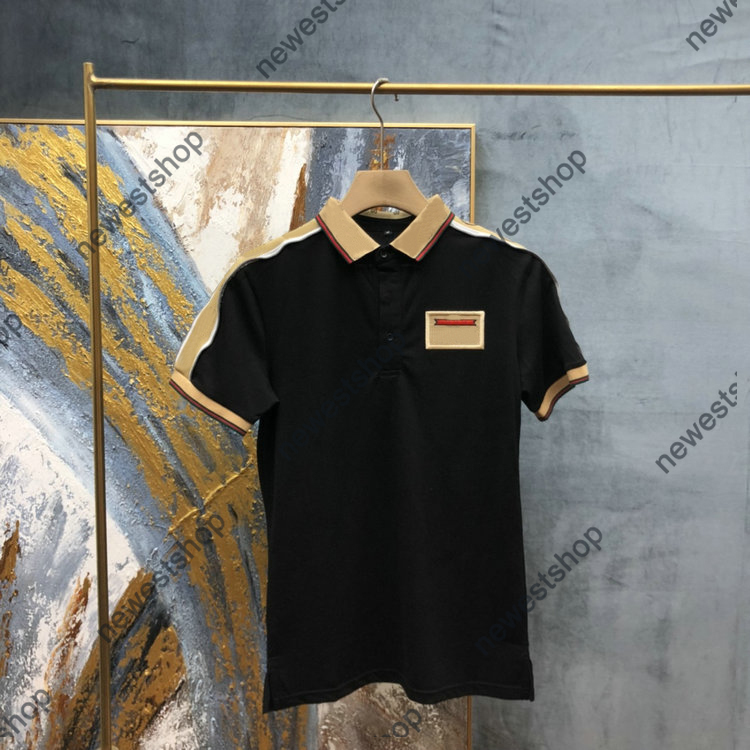 2021 summer Europe designer t shirt top Quality Turnover Cotton POLO Embroidery letter print t shirts designer t-shirt tops tee, White;black
2021 summer Europe designer t shirt top Quality Turnover Cotton POLO Embroidery letter print t shirts designer t-shirt tops tee, White;black