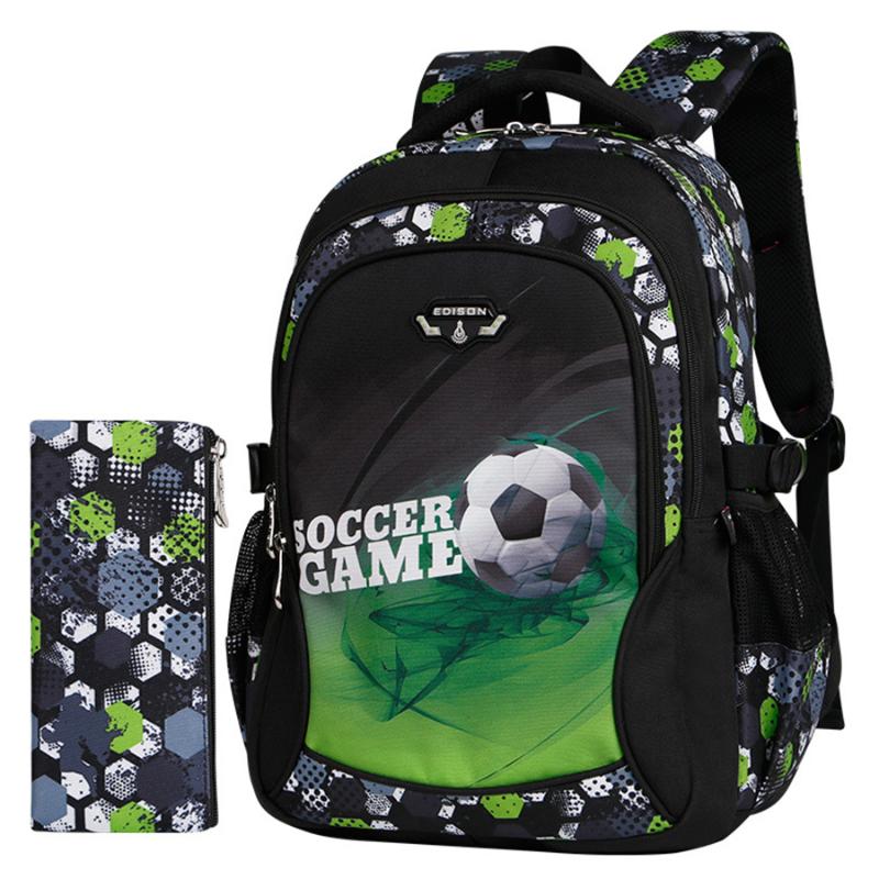 School Bags Football Printing Backpacks For Children Boys Green High Capacity Travel Bag Soccer Play Student Book Mochila, Small 41x20x28cm
School Bags Football Printing Backpacks For Children Boys Green High Capacity Travel Bag Soccer Play Student Book Mochila, Small 41x20x28cm