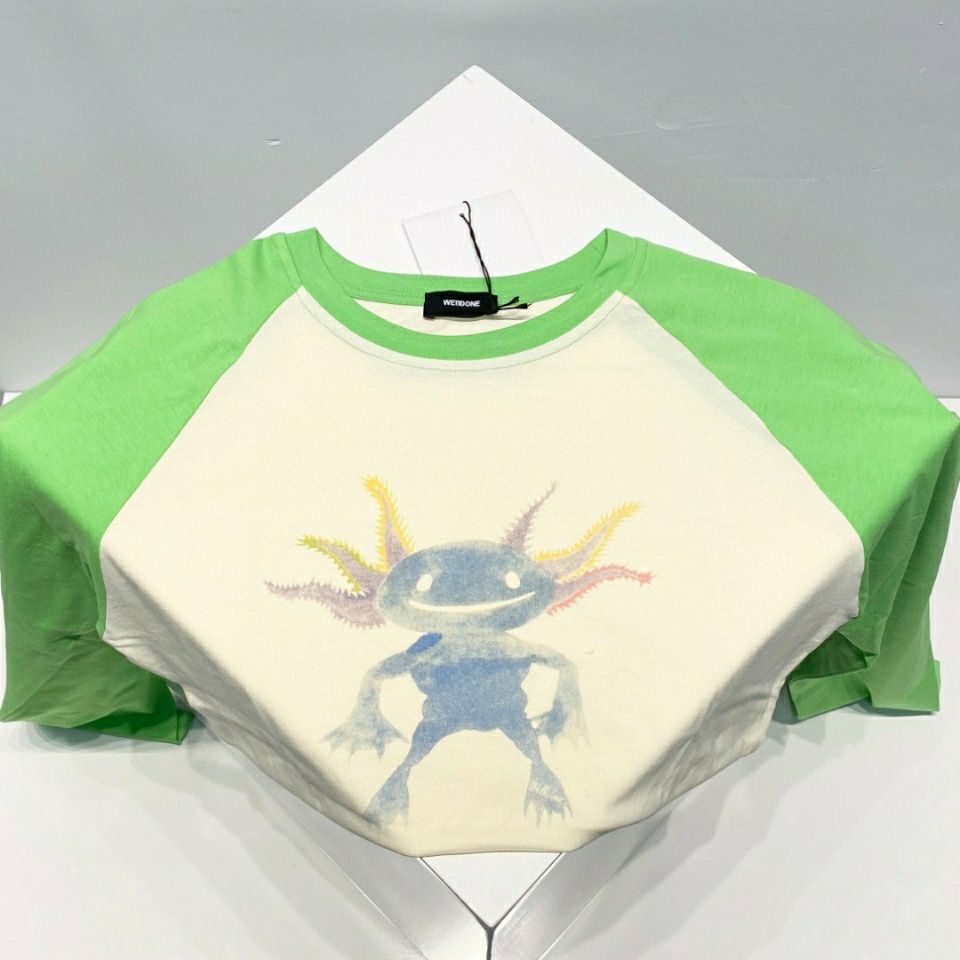 men and women long-sleeved t shirts four-color little monster pattern printed raglan loose round neck washed cotton shirt, As pictures
men and women long-sleeved t shirts four-color little monster pattern printed raglan loose round neck washed cotton shirt, As pictures