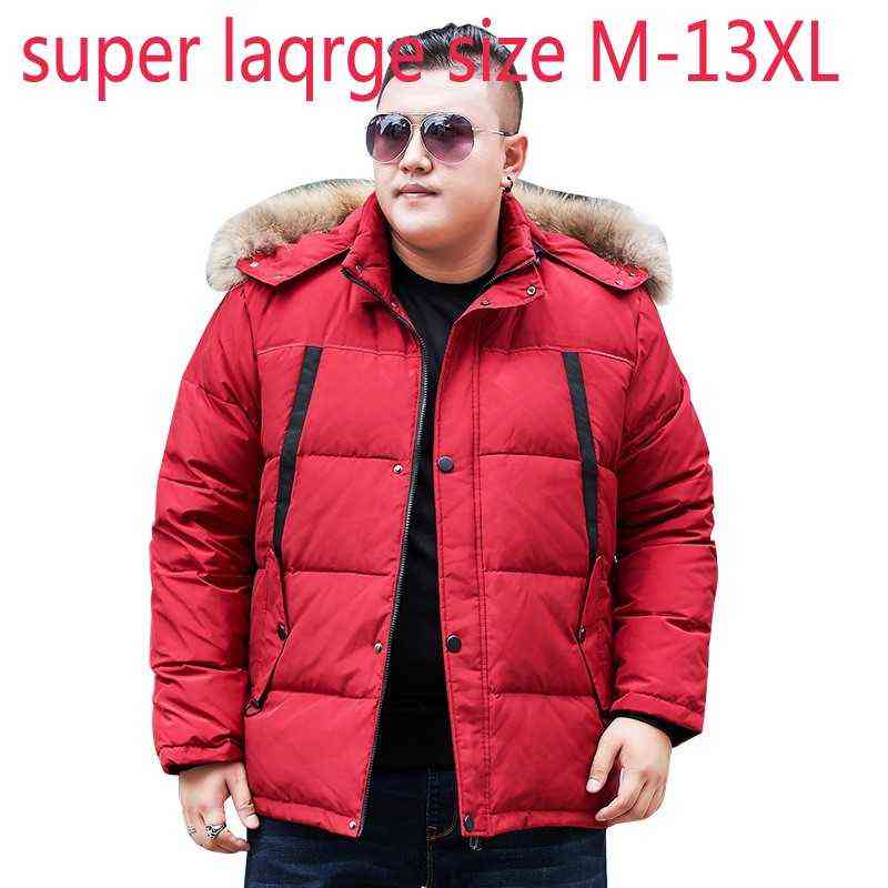 New Arrival High Quality Fashion Winter Hooded Fur Collar Down Jacket Men Extra Large Short Coat Plus Size M-10XL11XL12XL13XL Y1103, Red
New Arrival High Quality Fashion Winter Hooded Fur Collar Down Jacket Men Extra Large Short Coat Plus Size M-10XL11XL12XL13XL Y1103, Red