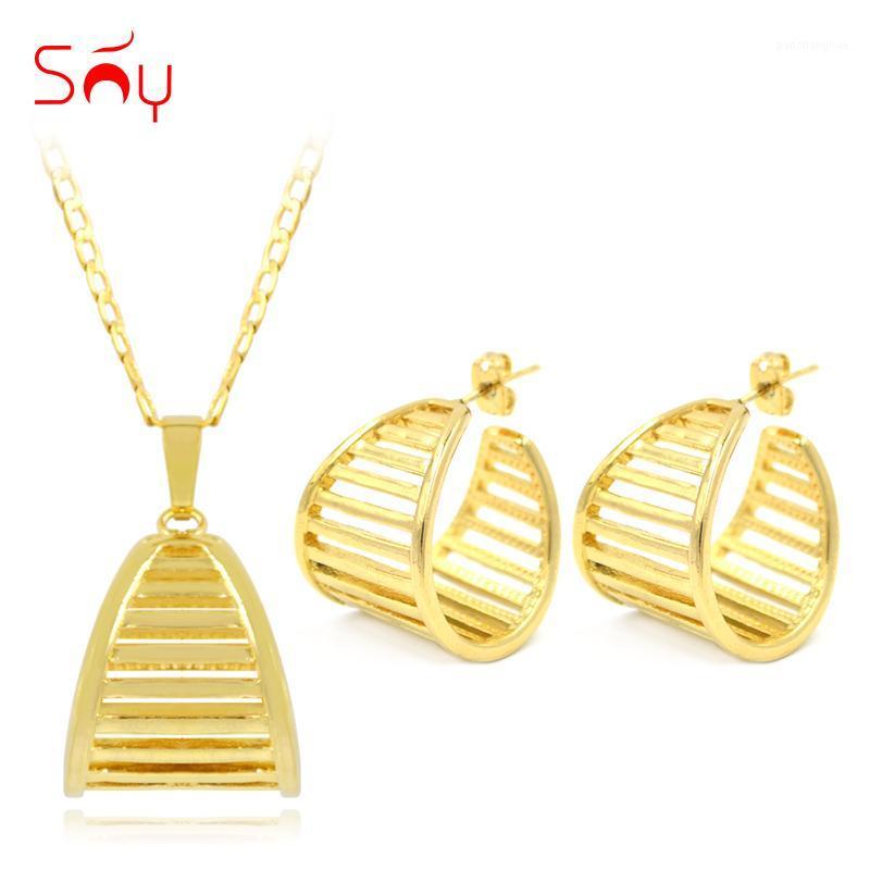 Earrings & Necklace Sunny Jewelry Classic Exquisite Sets For Women Girls Stripe Pendant Party Wedding Findings, Silver
Earrings & Necklace Sunny Jewelry Classic Exquisite Sets For Women Girls Stripe Pendant Party Wedding Findings, Silver