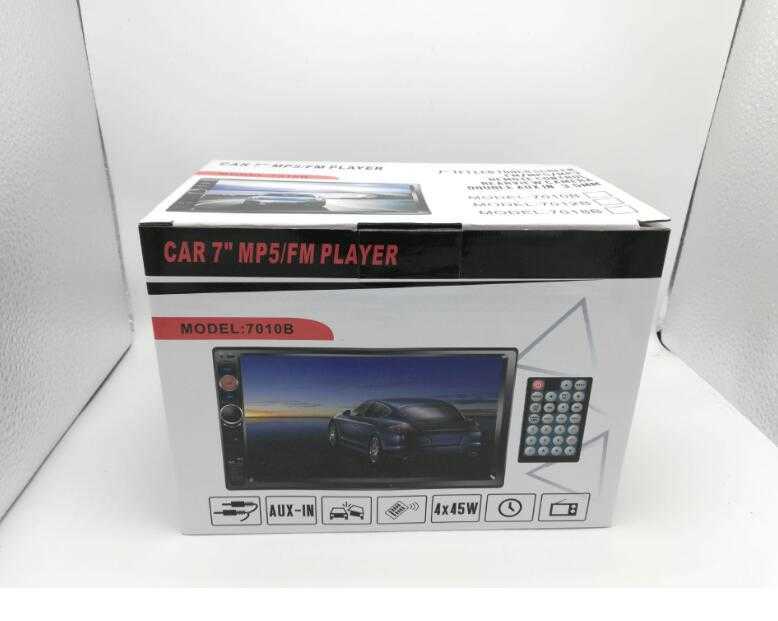 New Upgraded High-definition 7-inch Screen Car Mp5 Player Wireless Stereo Fm Radio Hd + 12 Led Camera New Arrive Car