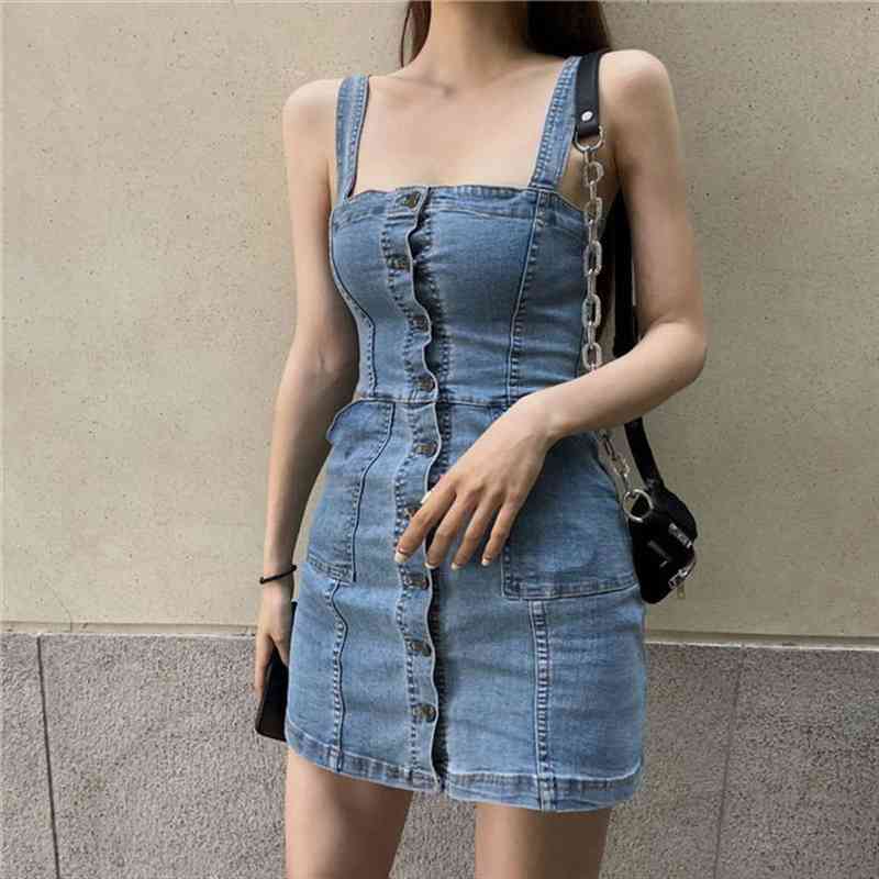 spring denim dress for women slash neck slim dress button summer backless mini off shoulder female l11, Black;gray
spring denim dress for women slash neck slim dress button summer backless mini off shoulder female l11, Black;gray