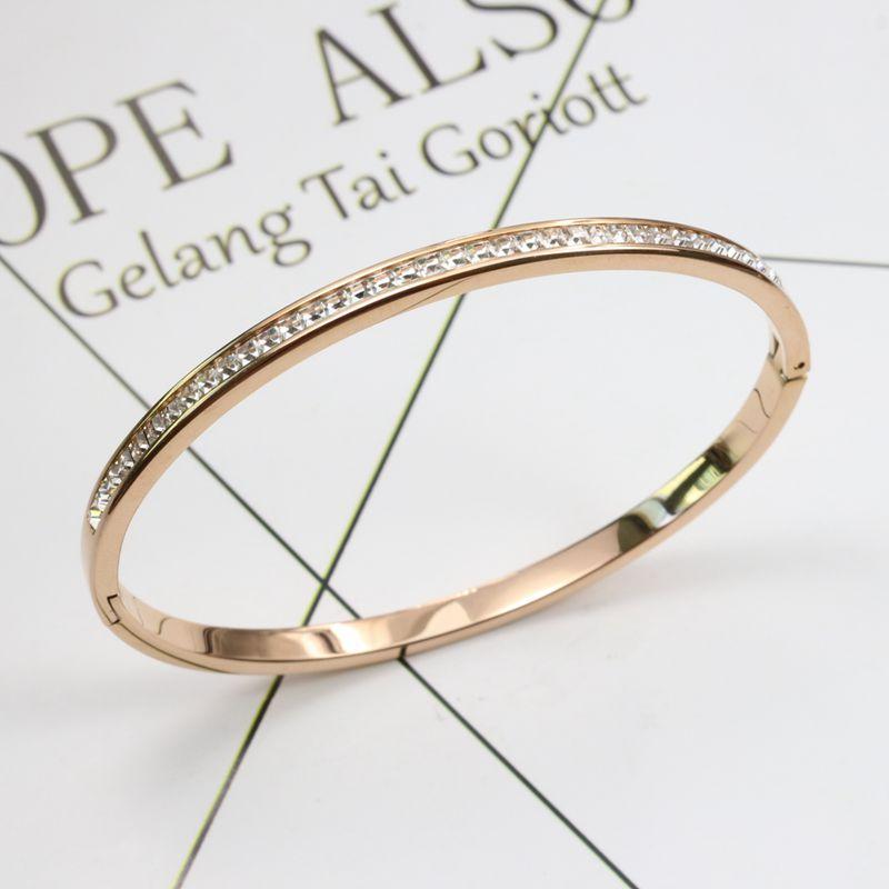 Bangle Wholesales Stainless Steel Korean Luxury Infinity Lover Bangle&Bracelet Gold Blink Zircon Cross Bracelets 2021 Trend For Women, Black
Bangle Wholesales Stainless Steel Korean Luxury Infinity Lover Bangle&Bracelet Gold Blink Zircon Cross Bracelets 2021 Trend For Women, Black