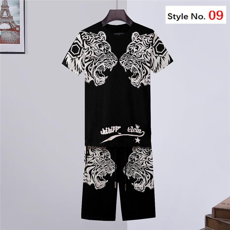 fashion Men shorts Rhinestone Skulls Casual Summer pants Letter Print Womens Trendy Male High Quality Streetwear Luminous Shark with box, 1pcs button