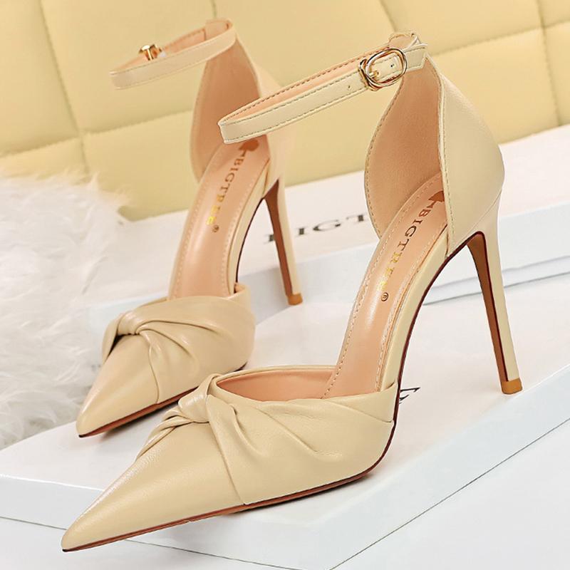 Dress Shoes BIGTREE Women Pumps High Heels Pu Leather Bow-knot Ladies Summer Sandals 2021, Pink 
Dress Shoes BIGTREE Women Pumps High Heels Pu Leather Bow-knot Ladies Summer Sandals 2021, Pink