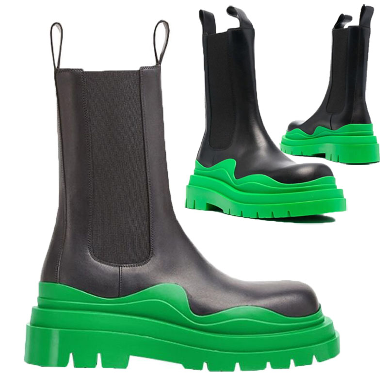 New White+Green soles booties TIRE BOOTS Man women platform chunky boot lady boot luxury designer women boots Mid-Calf designer, White+brown soles
New White+Green soles booties TIRE BOOTS Man women platform chunky boot lady boot luxury designer women boots Mid-Calf designer, White+brown soles