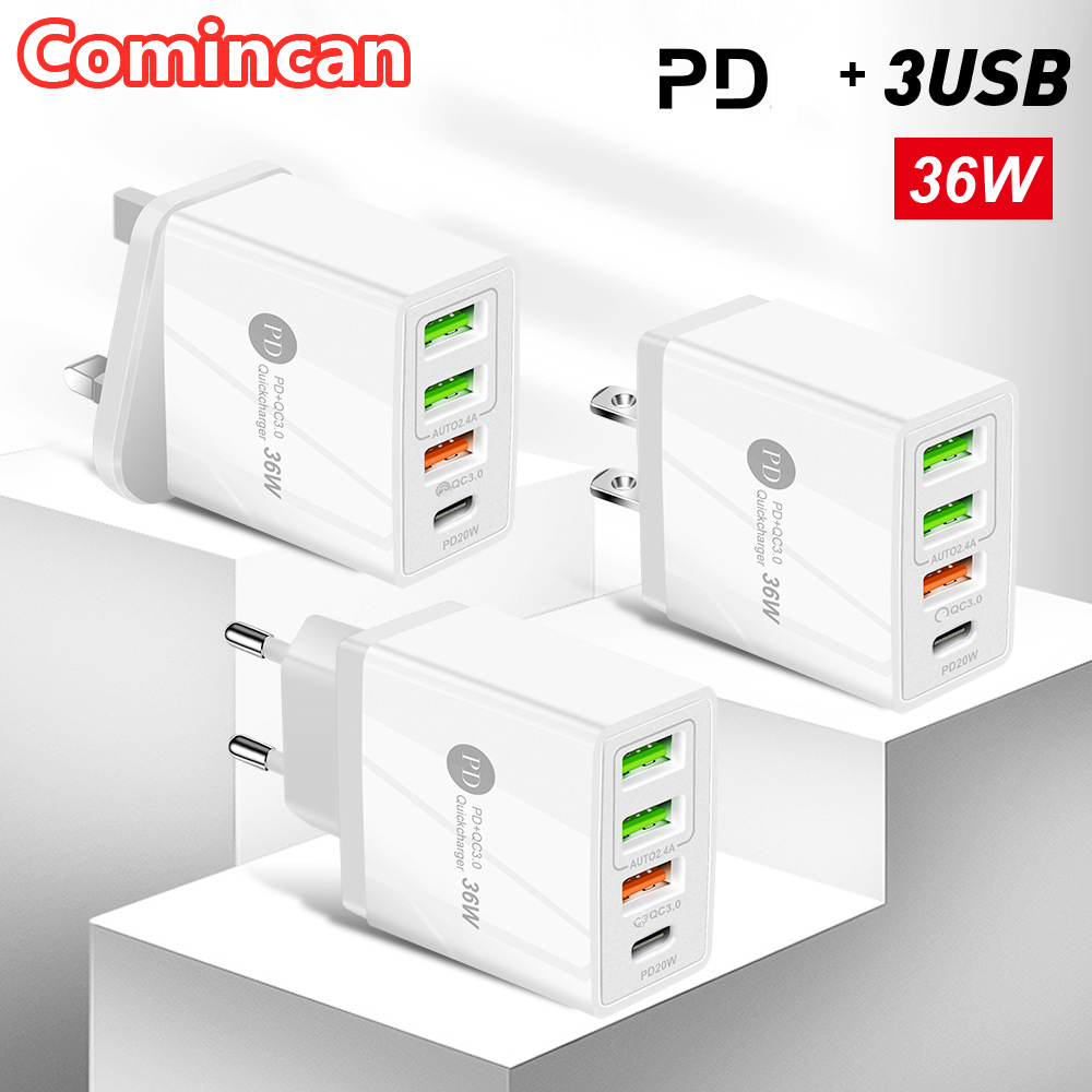 Quick Charge 3.0 PD USB Charger Universal 36W Type C Fast Chargers Power Adapter for phone 12 8 Plus Xiaomi LG tablet
Quick Charge 3.0 PD USB Charger Universal 36W Type C Fast Chargers Power Adapter for phone 12 8 Plus Xiaomi LG tablet