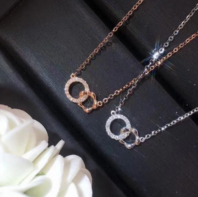 Sweet Cut Circl Pendant Simple Fashion Jewelry Ins Live 925 Sterling Silver&Rose Gold Fill Pave White Sapphire CZ Diamond Women Wedding Clavicle Necklace Gift
Sweet Cut Circl Pendant Simple Fashion Jewelry Ins Live 925 Sterling Silver&Rose Gold Fill Pave White Sapphire CZ Diamond Women Wedding Clavicle Necklace Gift