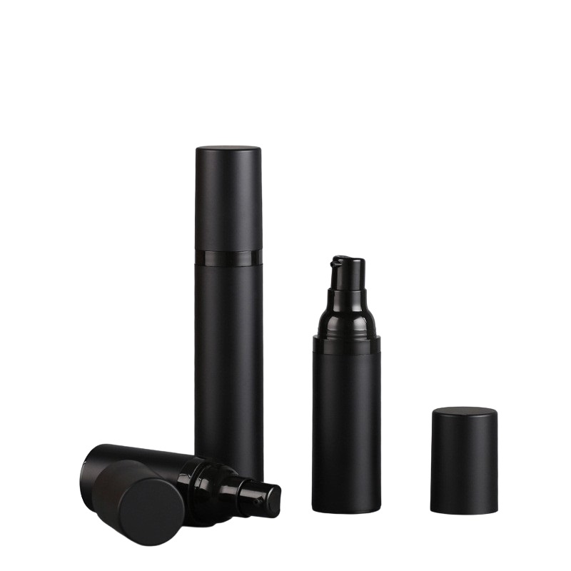 Airless Cosmetic Bottles - 15ml/30ml/50ml Black Pump Containers for Lotion, Cream & Spray Dispensing: Vacuum-sealed Design & Lightweight Material Ideal for Cosmetics, Skincare & Beauty Products
Airless Cosmetic Bottles - 15ml/30ml/50ml Black Pump Containers for Lotion, Cream & Spray Dispensing: Vacuum-sealed Design & Lightweight Material Ideal for Cosmetics, Skincare & Beauty Products