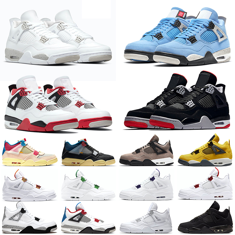 Jumpman 4 Basketball Shoes 4s Men Women University Blue White Oreo Taupe Haze Lightning OG Fire Red Bred Top Mens Trainers Sports Sneakers, #4 noir black
Jumpman 4 Basketball Shoes 4s Men Women University Blue White Oreo Taupe Haze Lightning OG Fire Red Bred Top Mens Trainers Sports Sneakers, #4 noir black