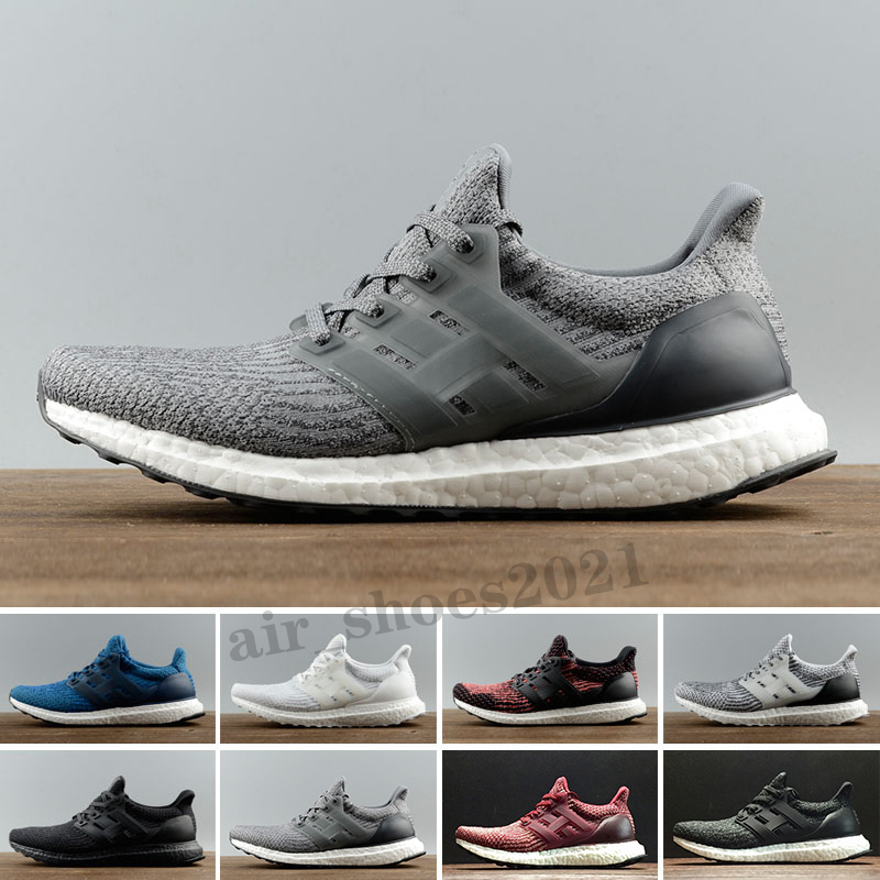 

Ultra Boosts Mens Running Shoes ultraboost 20 Triple Black White women Sneakers Barefoot Trainers 3.0 Walking, Color 4