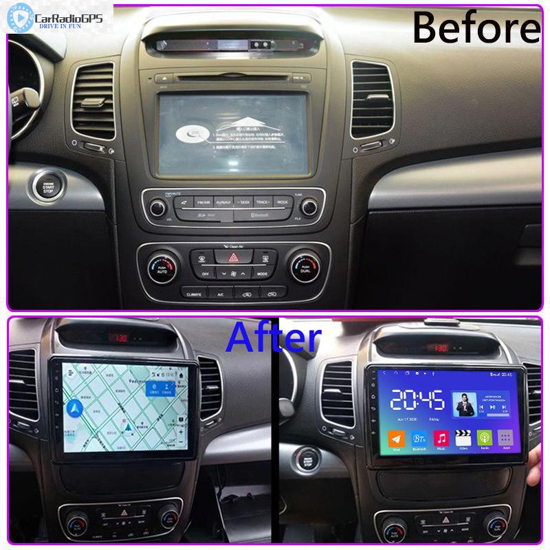 Car dvd Video PLAYER for KIA SORENTO 2013-2014 GPS Stereo Audio Navigation Multimedia Screen Head Unit IPS DSP Android 4G 64G