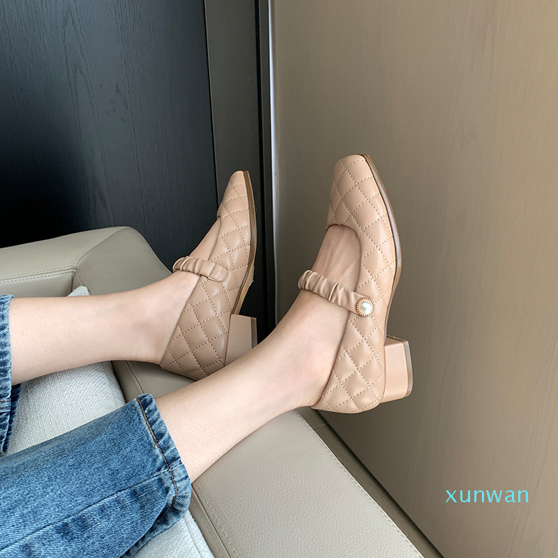 Pearl Shoes Women Square Toe Pumps Block Heels Mary Jane Causal Ladies Quilted Shoes White Nude Black Brand Designer Shoes 33-41, Black;white
Pearl Shoes Women Square Toe Pumps Block Heels Mary Jane Causal Ladies Quilted Shoes White Nude Black Brand Designer Shoes 33-41, Black;white