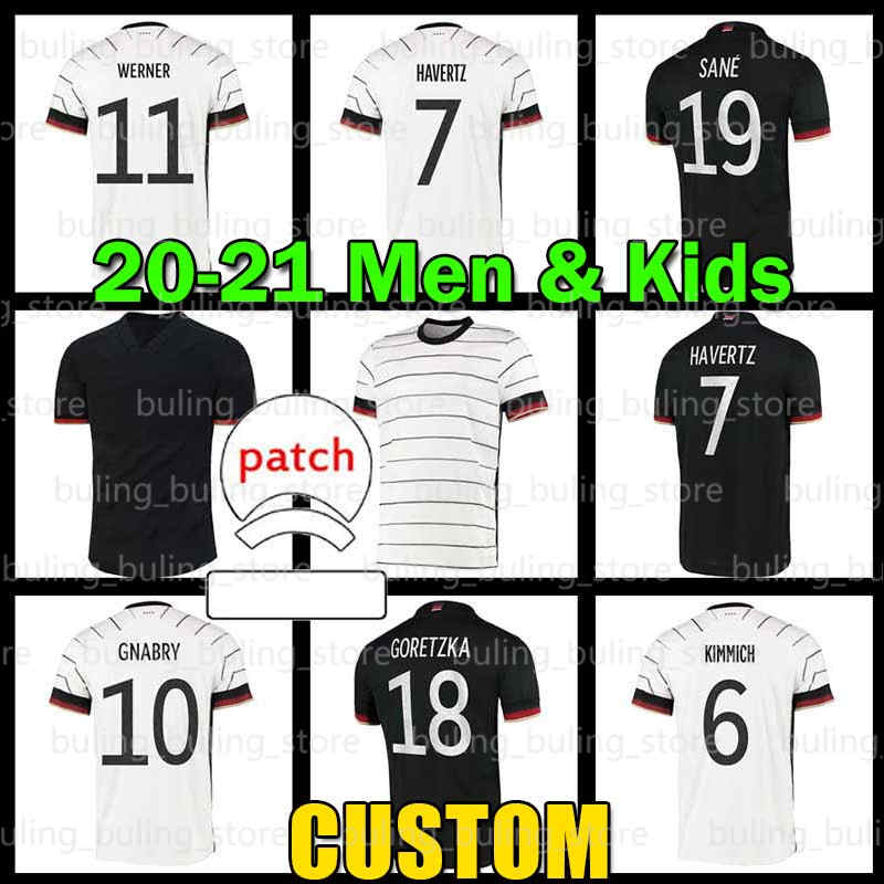 FANS Player version 2020 2021 Germany Soccer Jerseys Gundogan GNABRY WERNER KROOS 20 21 KIMMICH maillot de foot football Sane Goretzka CAN H, Black;yellow
FANS Player version 2020 2021 Germany Soccer Jerseys Gundogan GNABRY WERNER KROOS 20 21 KIMMICH maillot de foot football Sane Goretzka CAN H, Black;yellow