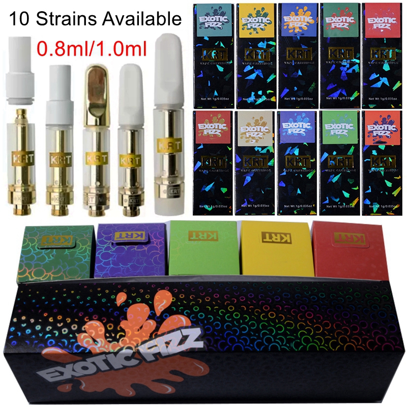 Hologram Box Exotic Fizz KRT Atomizers Vape Cartridges Packaging Empty Carts 0.8ml 1ml Ceramic Thick Oil Dab Pen Vaporizer E Cigarettes
Hologram Box Exotic Fizz KRT Atomizers Vape Cartridges Packaging Empty Carts 0.8ml 1ml Ceramic Thick Oil Dab Pen Vaporizer E Cigarettes
