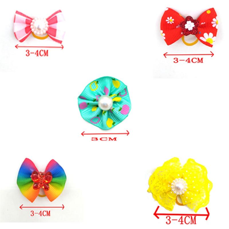 Dog Apparel Tie For Pet Accessories Dogs Small Bows Cute Bow Loverly Bowknot Grooming Puppy