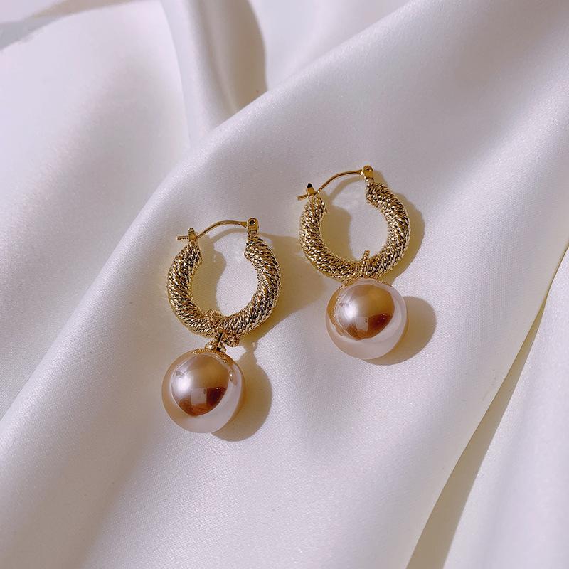 Dangle & Chandelier 2021 Korean Simple Vintage Simulated-pearl Earrings For Women Elegant Fashion Water Drop Pendant Jewelry, Silver
Dangle & Chandelier 2021 Korean Simple Vintage Simulated-pearl Earrings For Women Elegant Fashion Water Drop Pendant Jewelry, Silver