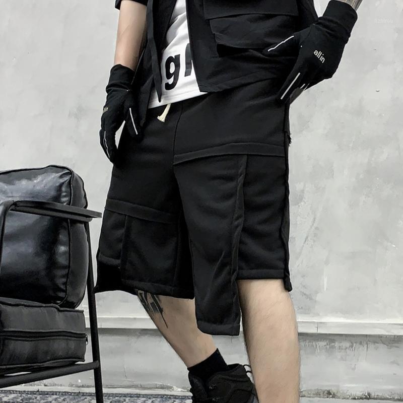 Men's Shorts Summer Dark Irregular Design Knit Hip Hop Street Loose Over The Five-minute Pants, Black
Men's Shorts Summer Dark Irregular Design Knit Hip Hop Street Loose Over The Five-minute Pants, Black