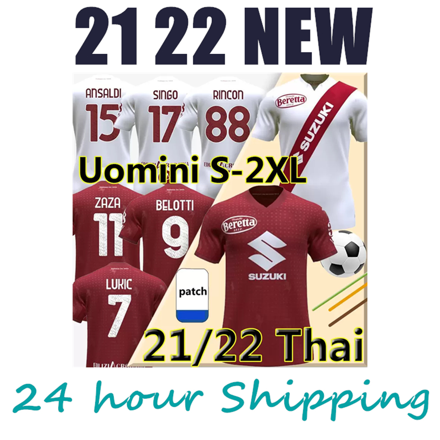 21/22 Torino Soccer Jersey Turin jersey men's t-shirt BELOTTI IZZO FALQUE NKOULOU 2021 2022 HOME clothing Thailand, Gray
21/22 Torino Soccer Jersey Turin jersey men's t-shirt BELOTTI IZZO FALQUE NKOULOU 2021 2022 HOME clothing Thailand, Gray
