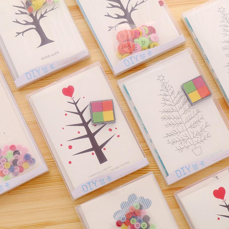 3pc South Korea Creative School Office Stationery Youth Gradulation DIY Greeting Card Handmade Gifts Button Inkpad With Envelope Packing Bag
3pc South Korea Creative School Office Stationery Youth Gradulation DIY Greeting Card Handmade Gifts Button Inkpad With Envelope Packing Bag