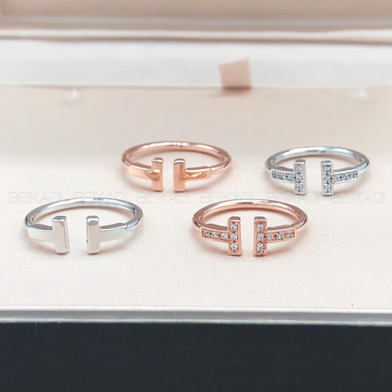 Double T opening Japanese Light luxury net red adjustable niche Silver 18K Rose Gold couple t home ring girl
Double T opening Japanese Light luxury net red adjustable niche Silver 18K Rose Gold couple t home ring girl