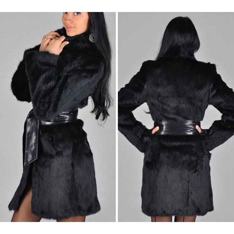Women's Fur & Faux Mixed Fashion Artificial Coat Women Warm Long Wrapped 2021 Autumn Winter, Black
Women's Fur & Faux Mixed Fashion Artificial Coat Women Warm Long Wrapped 2021 Autumn Winter, Black