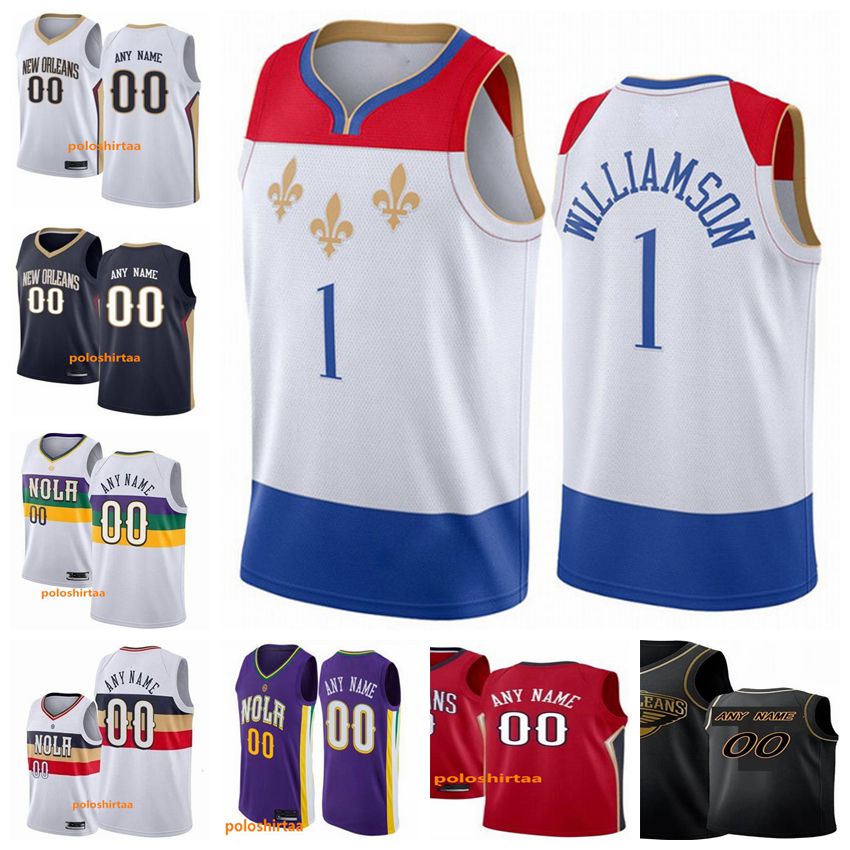 Custom 11 Holiday Jaxson 10 Hayes Nickeil Zion 1 Williamson 4 Redick 22 Derrick Favors 21 Darius Miller 55 Moore Men Kids Basketball Jersey, Black
Custom 11 Holiday Jaxson 10 Hayes Nickeil Zion 1 Williamson 4 Redick 22 Derrick Favors 21 Darius Miller 55 Moore Men Kids Basketball Jersey, Black