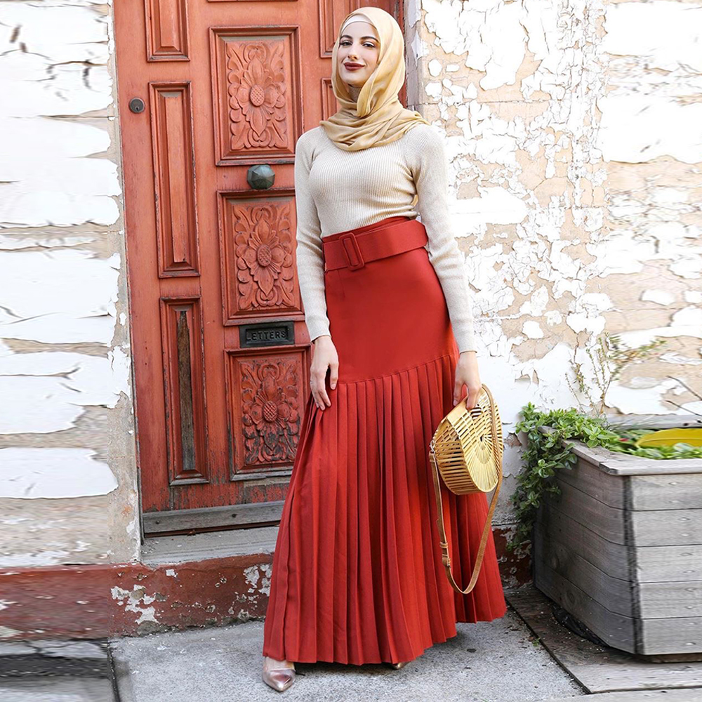 muslim high waist skirt long islamic skirts womens jupe musulmane femme abaya islam maxi dubai musulman turkey arabic skirtsplus size clothe, Red
muslim high waist skirt long islamic skirts womens jupe musulmane femme abaya islam maxi dubai musulman turkey arabic skirtsplus size clothe, Red