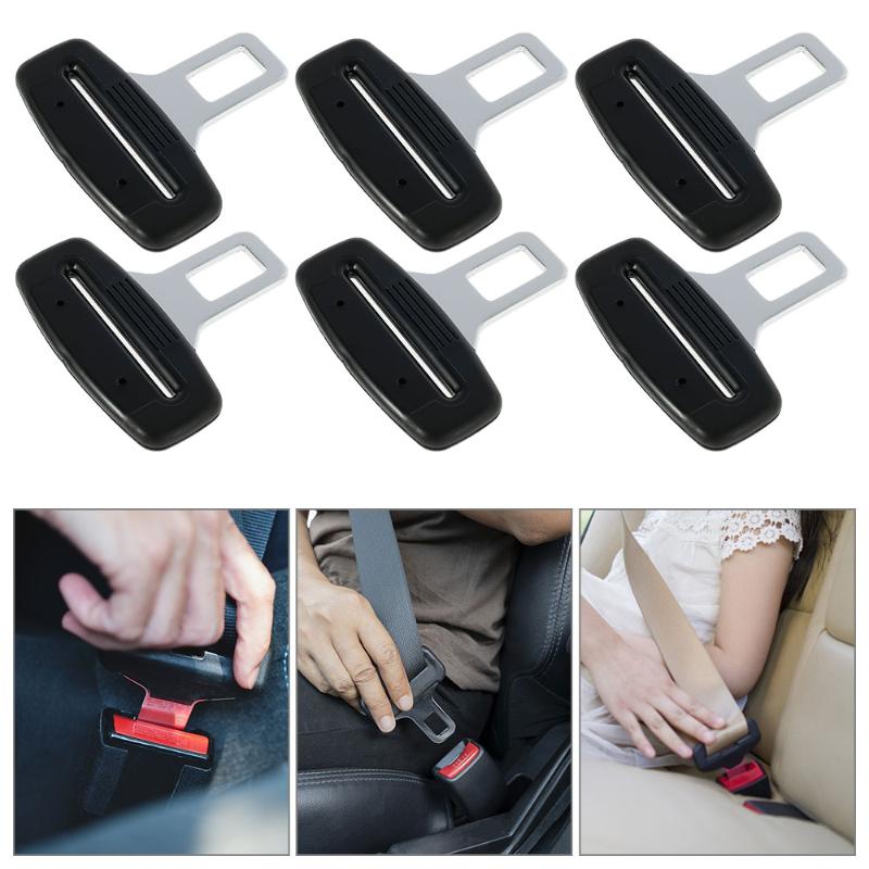 Safety Belts & Accessories 6pcs Universal Car Belt Clip Seat Alarm Stopper Buckle Insert Clips Extender Eliminator
Safety Belts & Accessories 6pcs Universal Car Belt Clip Seat Alarm Stopper Buckle Insert Clips Extender Eliminator