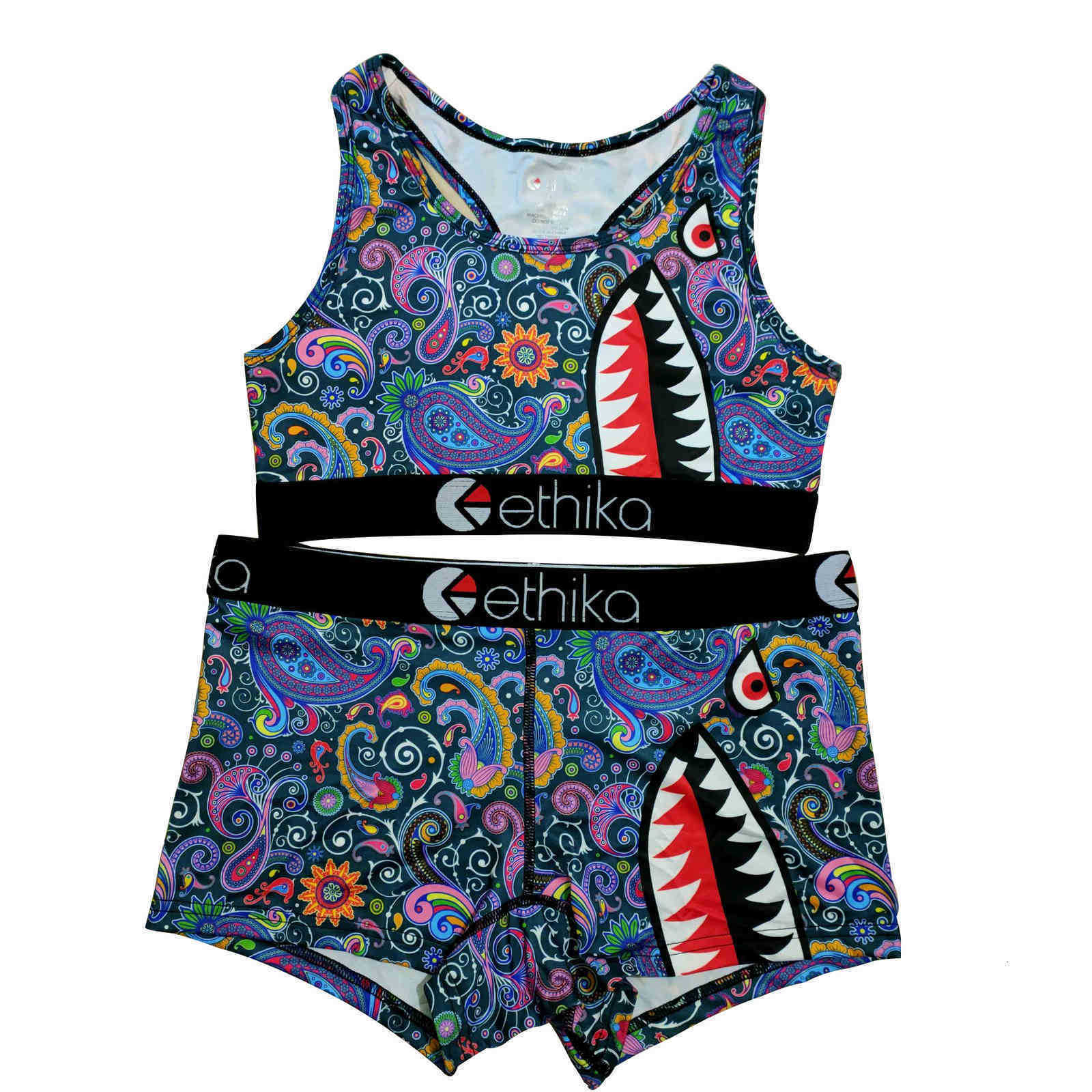 Trasuits wholale Ethika Vt Shorts Ba Fitns Yoga Women Jogging Suits Swimming Suit, Beach Pants woman Two piece set Funny sexy bikini, Yellow shark
Trasuits wholale Ethika Vt Shorts Ba Fitns Yoga Women Jogging Suits Swimming Suit, Beach Pants woman Two piece set Funny sexy bikini, Yellow shark