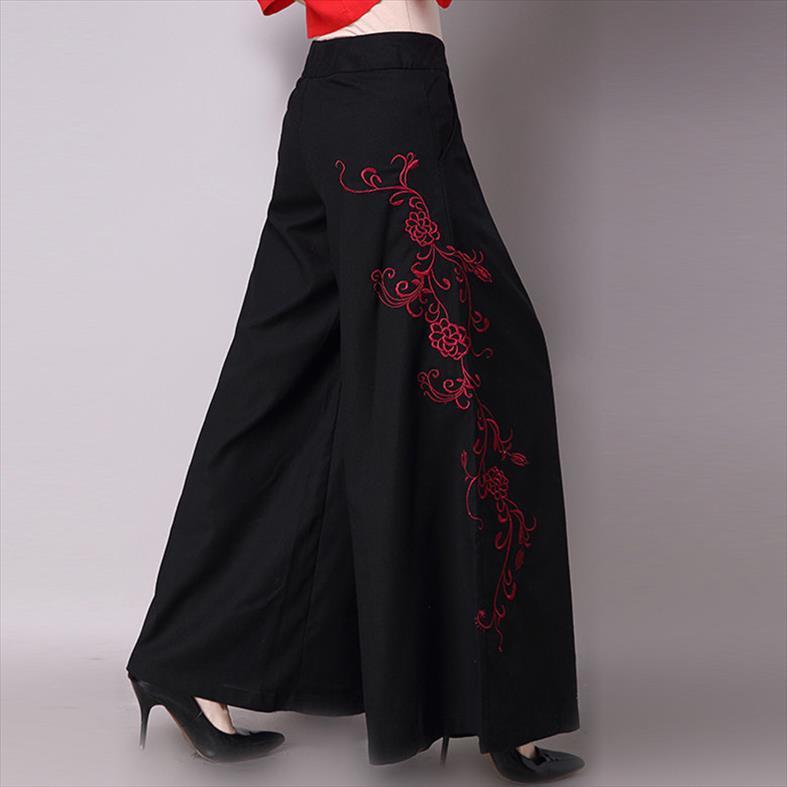 chinese style harajuku casual women capri long trousers loose black wide leg pantalones ropa vintage cotton and linen embroidery pants, Black;white
chinese style harajuku casual women capri long trousers loose black wide leg pantalones ropa vintage cotton and linen embroidery pants, Black;white