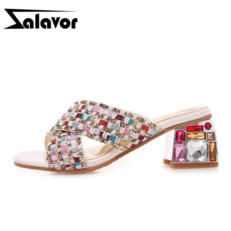 Summer Sandals Women Crystal Square Heels Slippers Open Toe Bling Daily Holiday Beach Shoes Footwear Size 33-46, Black
Summer Sandals Women Crystal Square Heels Slippers Open Toe Bling Daily Holiday Beach Shoes Footwear Size 33-46, Black