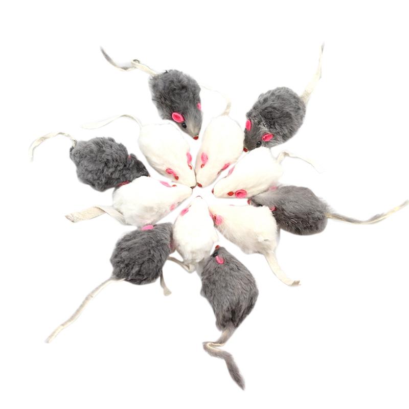Cat Toys 12Pcs False Mouse Pet Long-Haired Tail Mice Sound Rattling Soft Real Fur Squeaky Toy
Cat Toys 12Pcs False Mouse Pet Long-Haired Tail Mice Sound Rattling Soft Real Fur Squeaky Toy