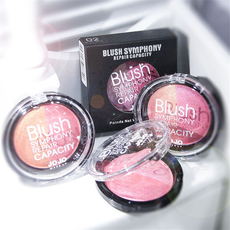 2021 JOJO Two-tone Baked Blush Fashionable Color Rouge Makeup Not Easy to Fly Powder, Natural Nude Makeups, 01
2021 JOJO Two-tone Baked Blush Fashionable Color Rouge Makeup Not Easy to Fly Powder, Natural Nude Makeups, 01