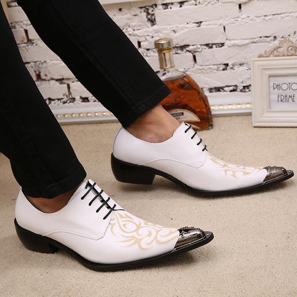 Dress Shoes Summer Casual Men's Classic Fashion Personality Metal Pointed Cowhide Genuine Young And Middle-aged White
Dress Shoes Summer Casual Men's Classic Fashion Personality Metal Pointed Cowhide Genuine Young And Middle-aged White