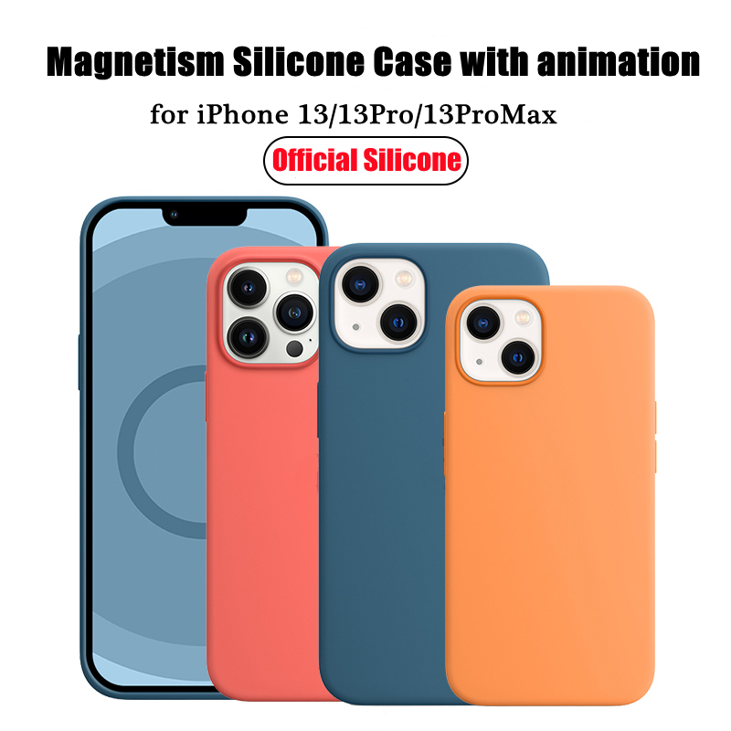 Original For Magnetic Liquid Silicone Cases for iPhone 13 12 Pro Max Magnetism with Animation Pop Up Window Case 13Pro Cover, Dark green
Original For Magnetic Liquid Silicone Cases for iPhone 13 12 Pro Max Magnetism with Animation Pop Up Window Case 13Pro Cover, Dark green