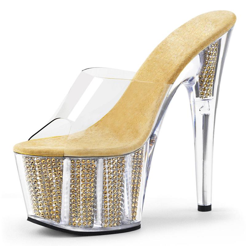 Slippers 15cm High Heels Platform Women Summer Shoes Clear Transparent Crystal Slides Black Silver Beads Ladies, Silver 15cm heel
Slippers 15cm High Heels Platform Women Summer Shoes Clear Transparent Crystal Slides Black Silver Beads Ladies, Silver 15cm heel