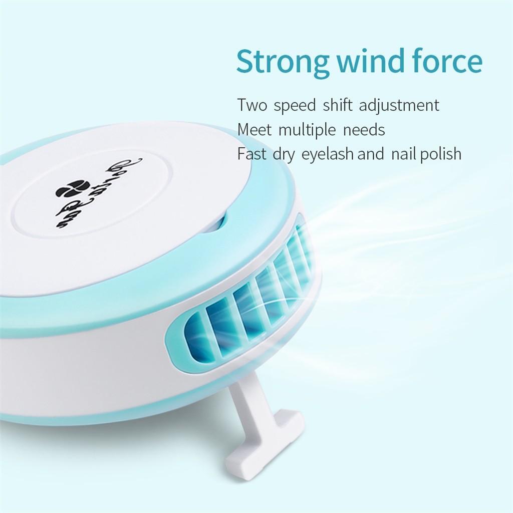 Fashion Mini portable Manicure Dryer Nail Polish Grafting Eyelash Multifunctional Makeup