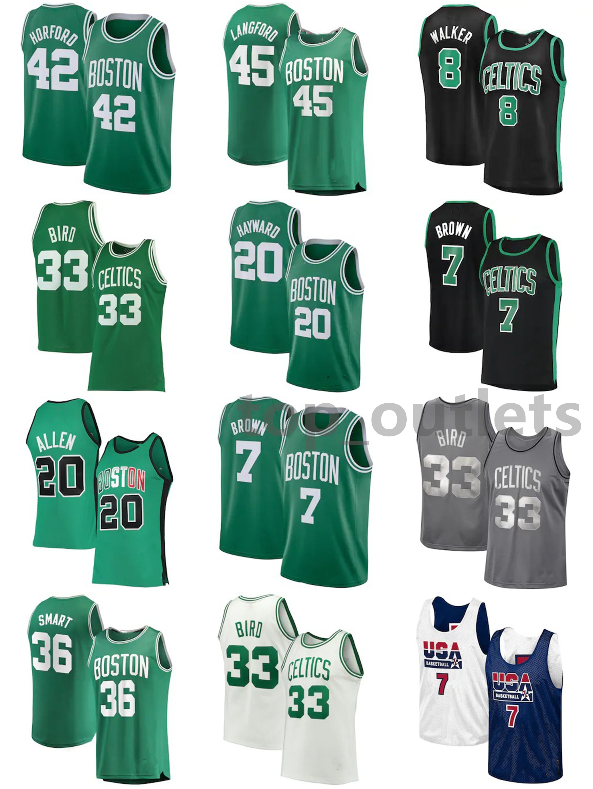 Celtics Basketball Jerseys Larry Bird Jersey Rajon Rondo Al Horford Kemba Walker Ray Allen Gordon Hayward Jaylen Brown Mesh Stitched Size S-, Black;red
Celtics Basketball Jerseys Larry Bird Jersey Rajon Rondo Al Horford Kemba Walker Ray Allen Gordon Hayward Jaylen Brown Mesh Stitched Size S-, Black;red