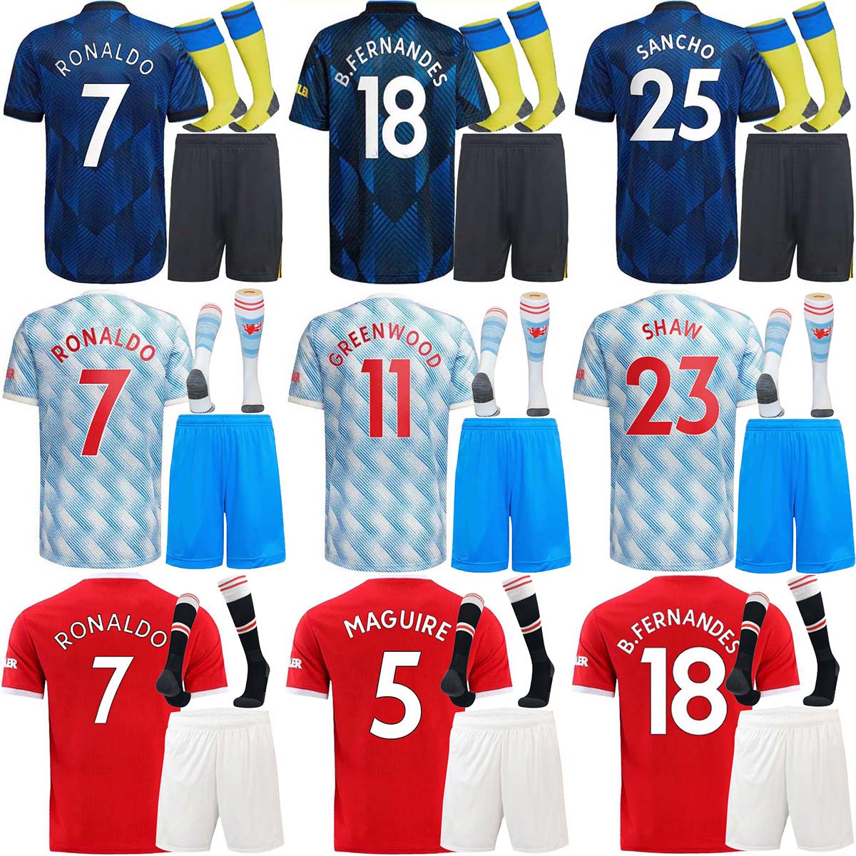 RONALDO 2122 SANCHO Manchester soccer jersey UNITED Fans version MAN BRUNO FERNANDES LINGARD POGBA RASHFORD football shirt UTD 2022 men + kids kit sets socks, Ml0057
RONALDO 2122 SANCHO Manchester soccer jersey UNITED Fans version MAN BRUNO FERNANDES LINGARD POGBA RASHFORD football shirt UTD 2022 men + kids kit sets socks, Ml0057