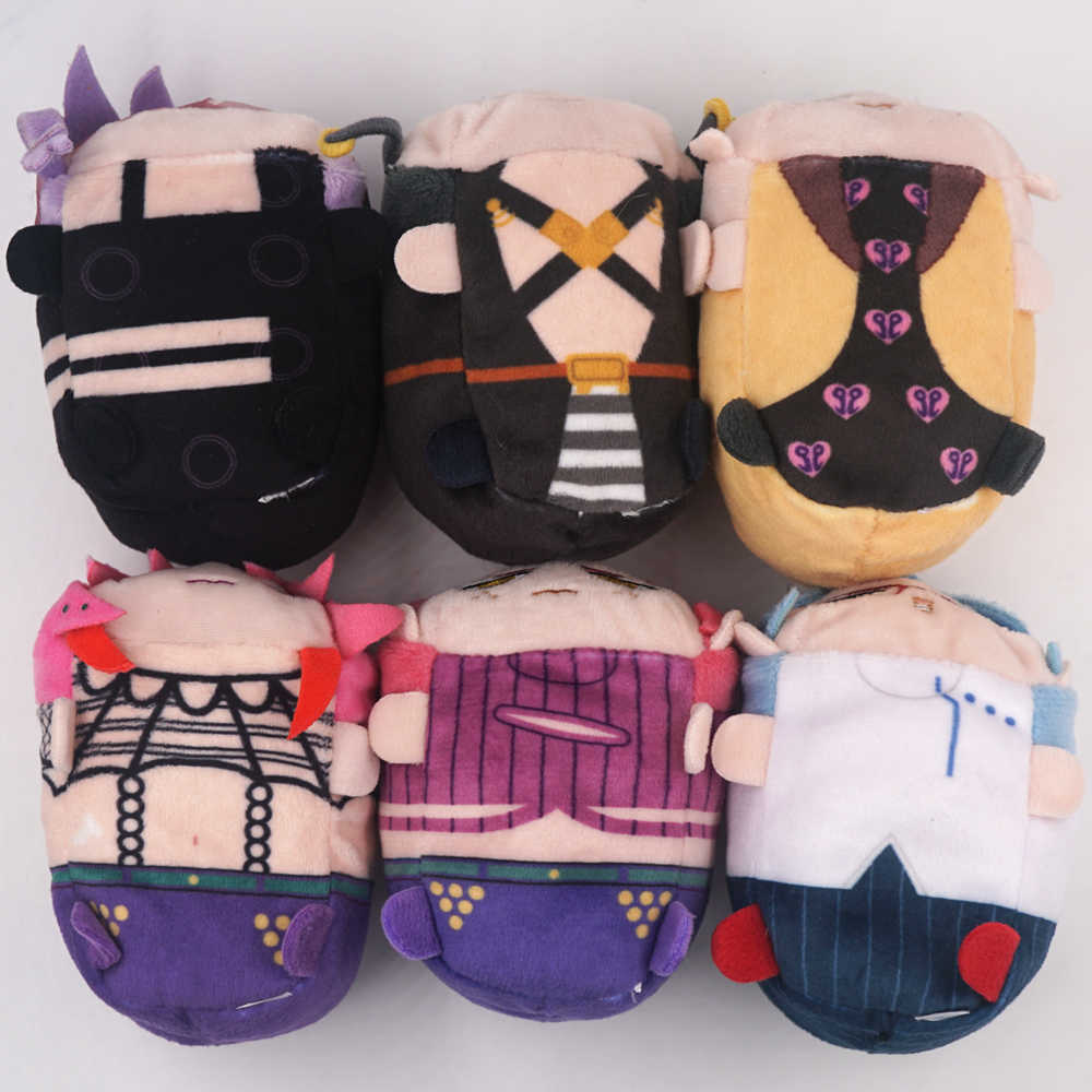 9cm JoJos Bizarre Adventure Golden Wind Anime Risotto Nero Pesci Melone Diavolo ITA BAG Plush Keychain G1019