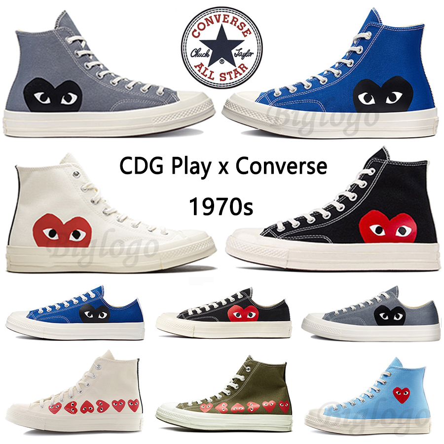 2021 classic casual men womens canvas shoes CDG PLAY x Converse 1970s star Sneakers chuck 70 chucks 1970 Big Eyes Sneaker platform stras sho, Black
2021 classic casual men womens canvas shoes CDG PLAY x Converse 1970s star Sneakers chuck 70 chucks 1970 Big Eyes Sneaker platform stras sho, Black