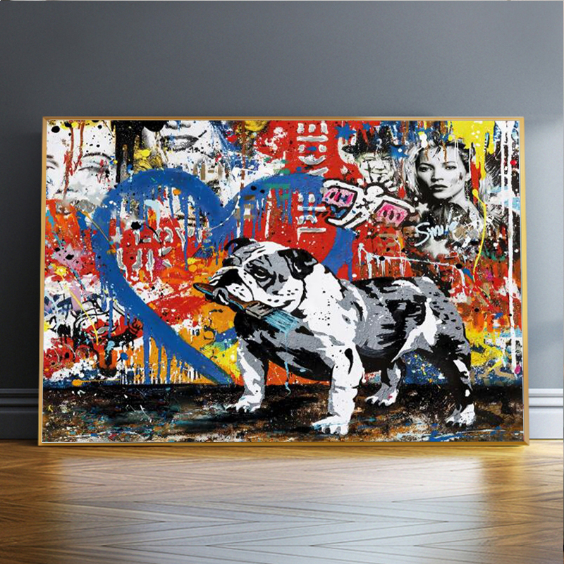 Graffiti Lion King Street Art Abstract Canvas Painting Posters On Wall Decor Art Prints Watercolour Pictures For Living Room