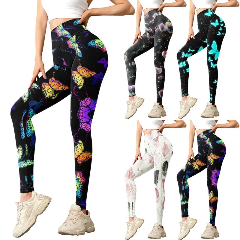 Yoga Outfit Elastic Printed Sport Tights For Running Tummy Control Women Pants Slim High Waist Fitness Leggings Gym Wear Workout
Yoga Outfit Elastic Printed Sport Tights For Running Tummy Control Women Pants Slim High Waist Fitness Leggings Gym Wear Workout