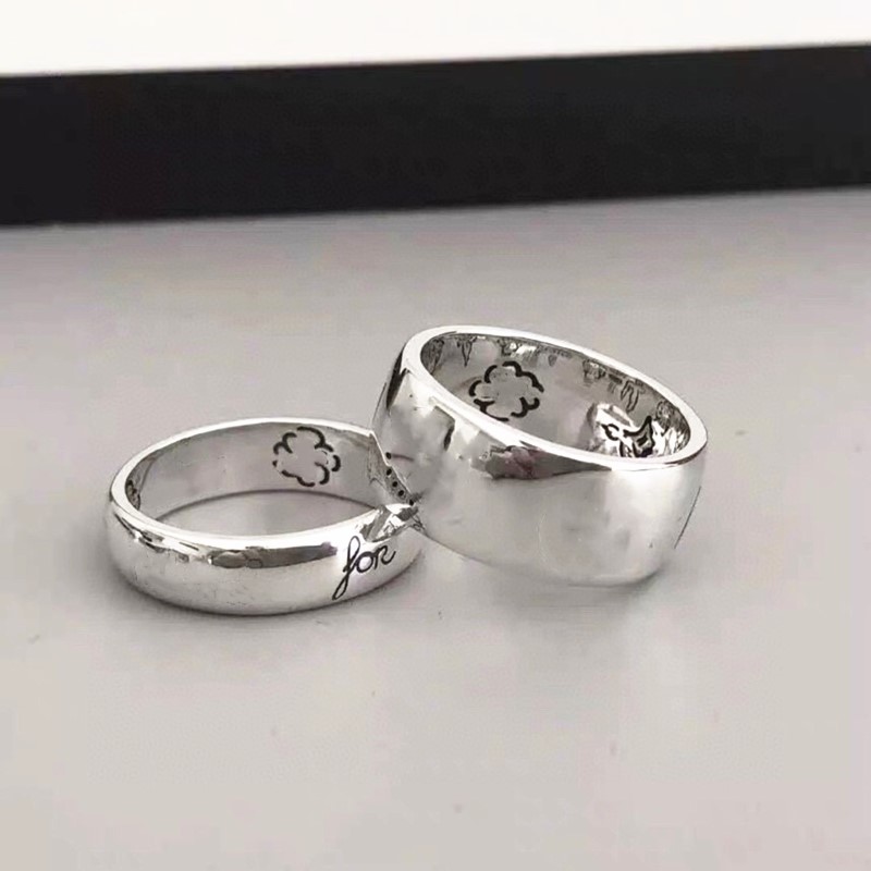 925 sterling silver Couple Rings for mens and women Party promise jewelry gift