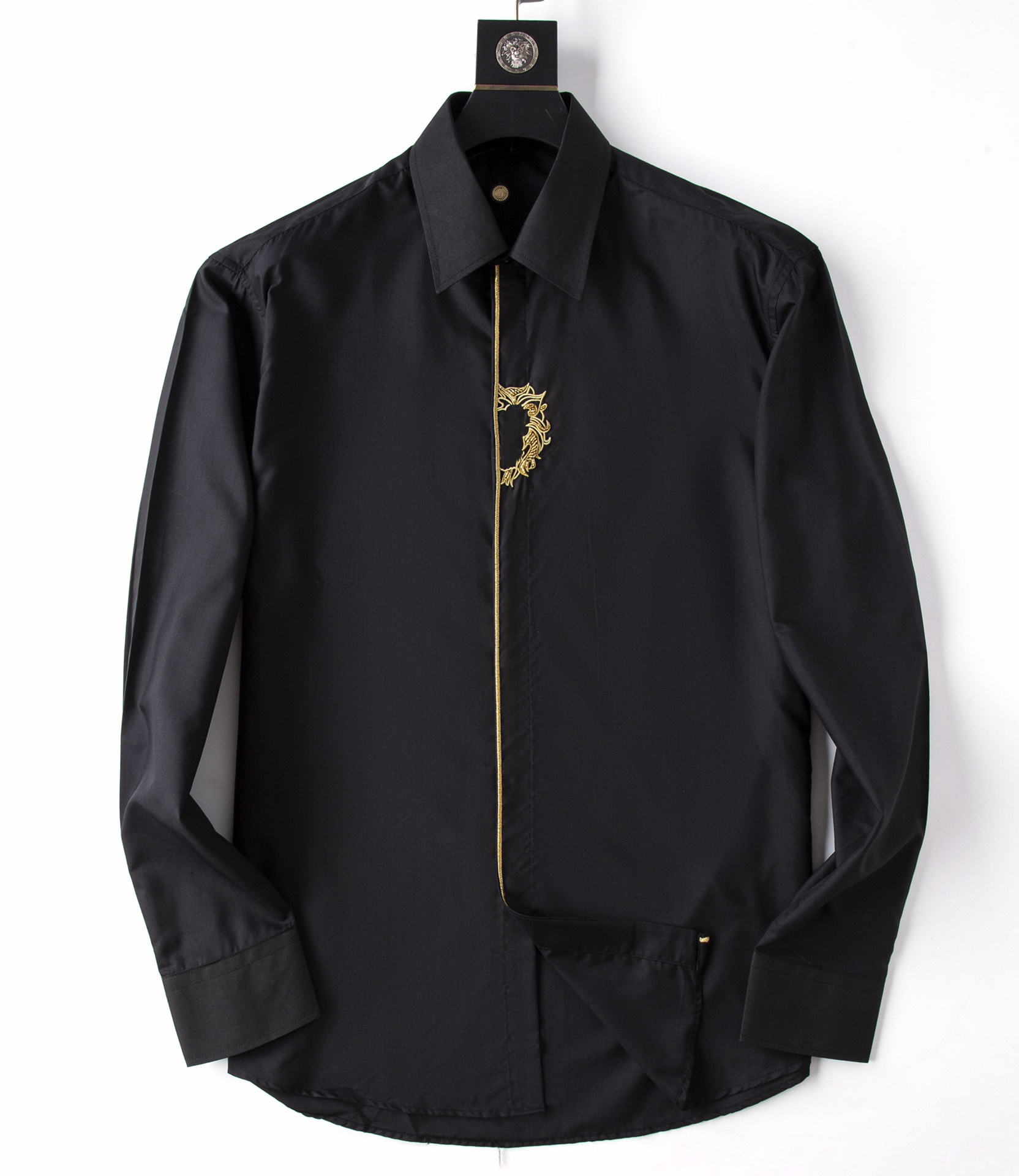 2021 Mens shirt luxury designer a fashion trend wear long sleeve business casual brand spring slimming M-3XL#05, Black
2021 Mens shirt luxury designer a fashion trend wear long sleeve business casual brand spring slimming M-3XL#05, Black