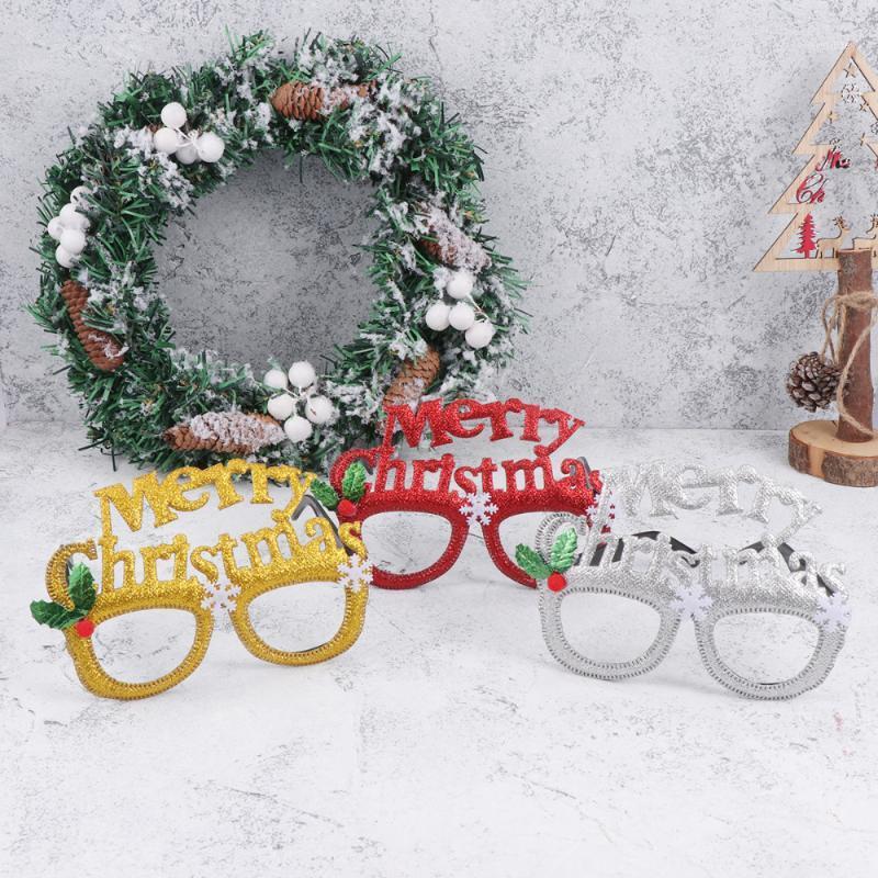 Party Decoration 3 Pairs Of Glasses Merry Christmas Plastic Po Props For Xmas
Party Decoration 3 Pairs Of Glasses Merry Christmas Plastic Po Props For Xmas