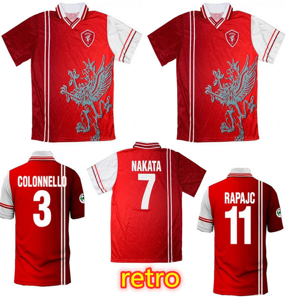 Perugia Retro 1998 1999 Soccer Jersey home red 99 PETRACHI Calcistica 98 Vintage Calcio RAPAJC Associazione NAKATA Classic Football Shir
Perugia Retro 1998 1999 Soccer Jersey home red 99 PETRACHI Calcistica 98 Vintage Calcio RAPAJC Associazione NAKATA Classic Football Shir